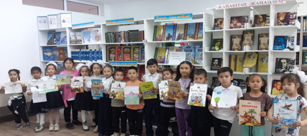 «Оқы, талқыла, суретте»    тақырыбында шығармашылық  сабағы өтті.